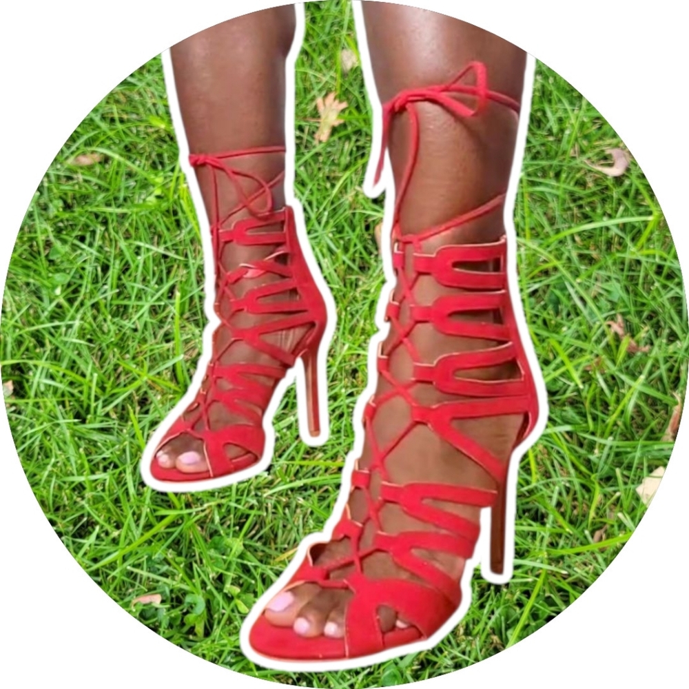 Shoe Republic Lace Up Heels